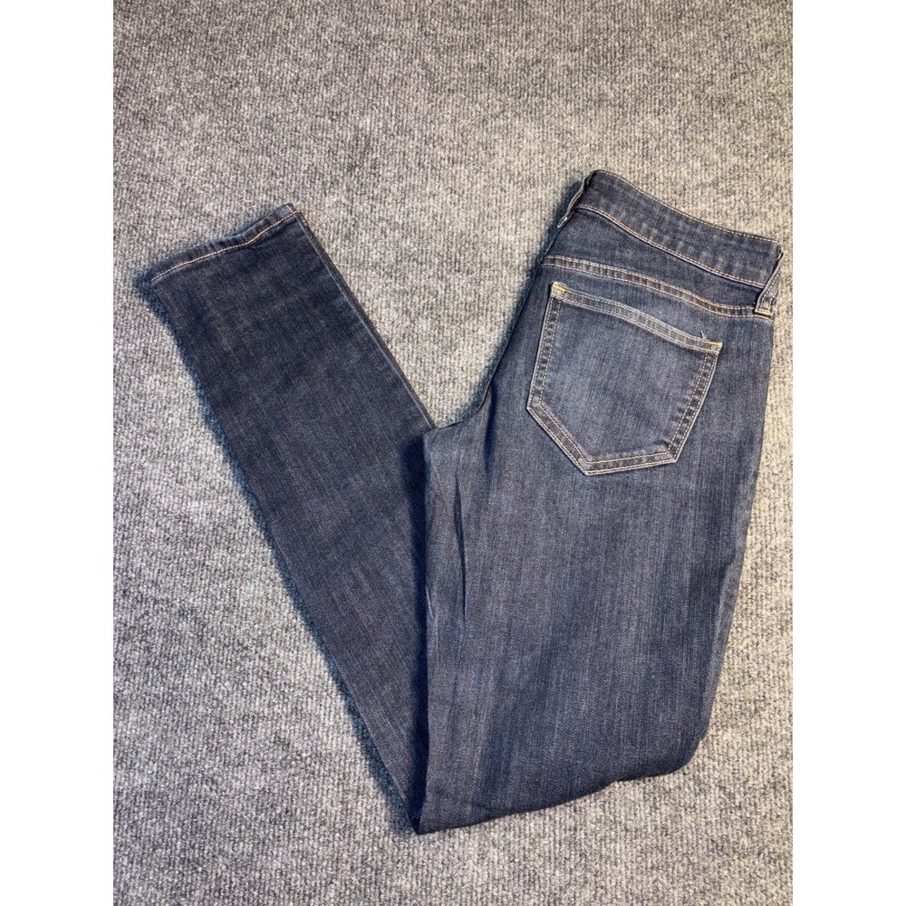 Old Navy Diva Jeans Womens‎ 0 Blue Denim Dark Wash Skinny Leg Stretch Streetwear